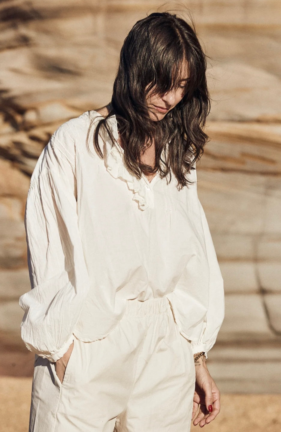 mamapapa - ROMA blouse - off white