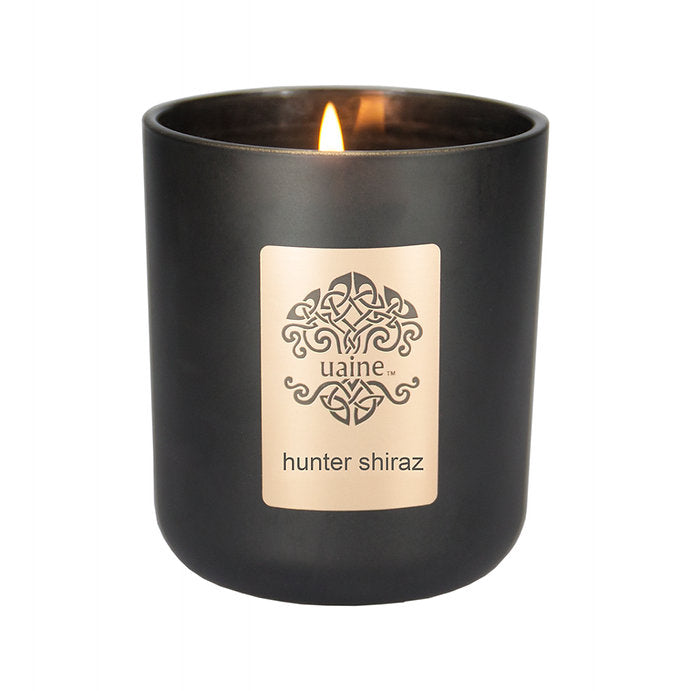 Uaine Candle Luxury Range - Hunter Shiraz