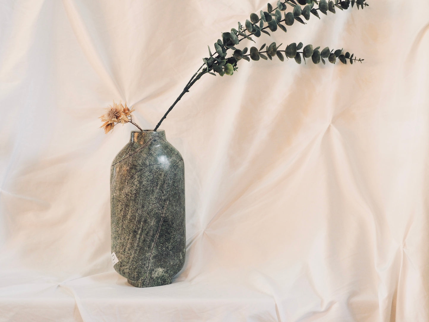 Celeste Marble Vase - oblong