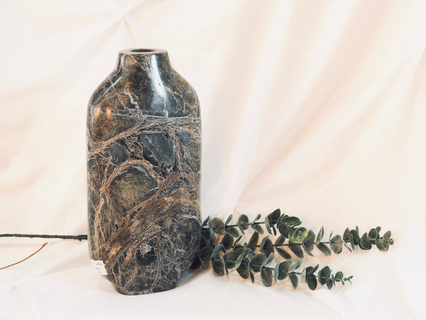 Celeste Marble Vase - oblong