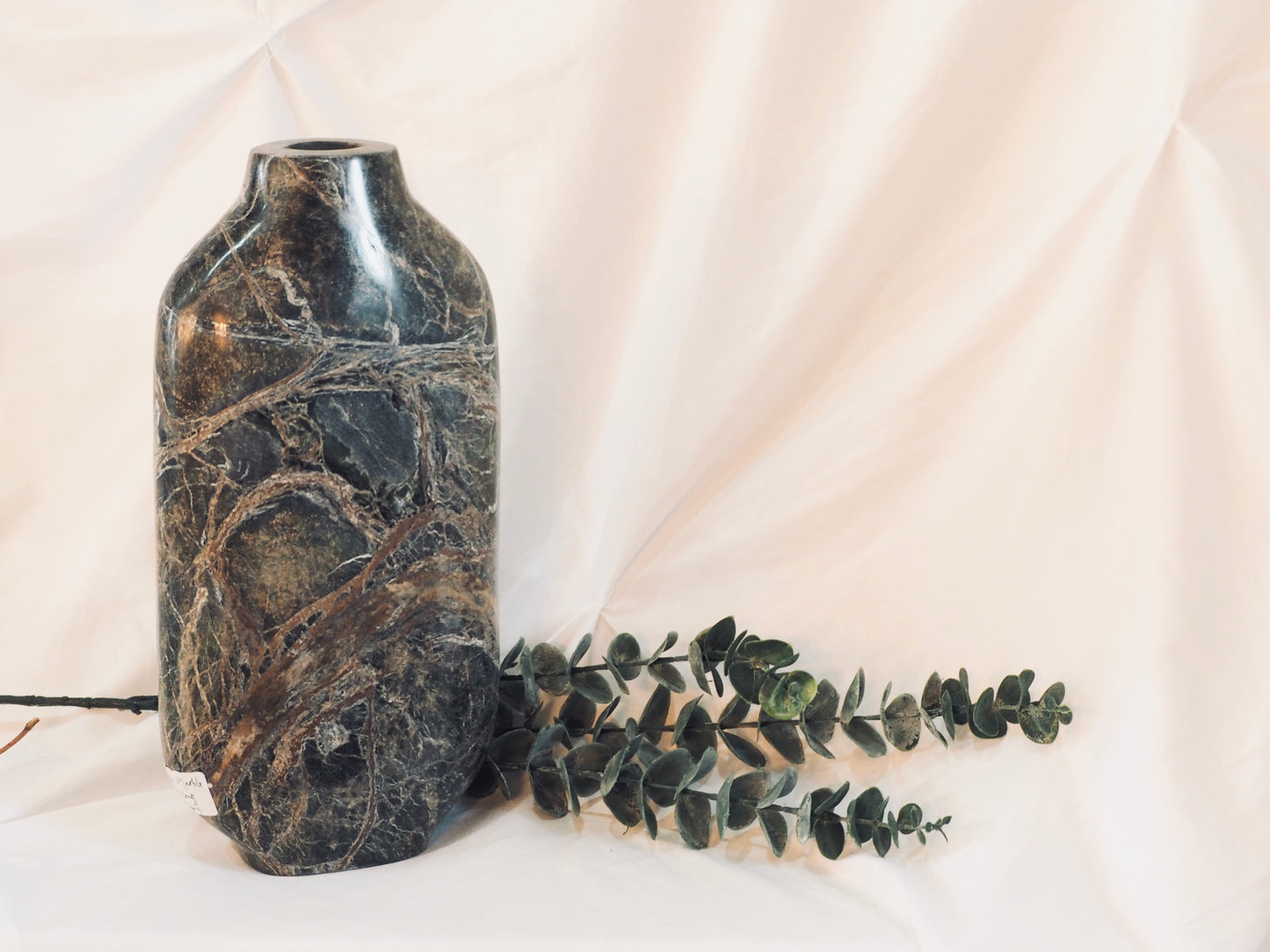 Celeste Marble Vase - oblong