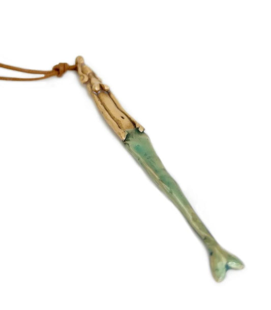 Pesci Che Volano Madre Dei Mari Pendant GREEN (Mermaid)