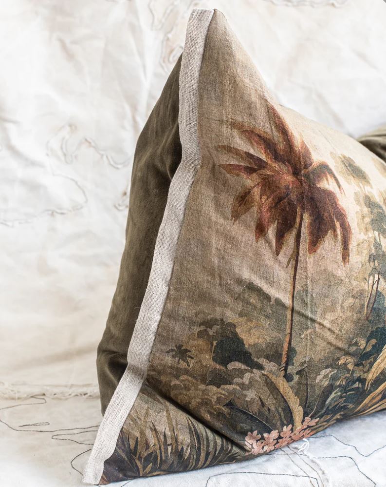 NEW! Namarana French Linen Cushion 50x100cm