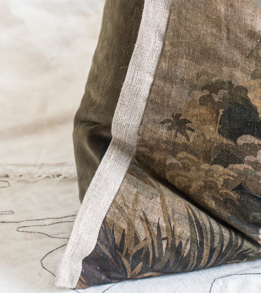 NEW! Namarana French Linen Cushion 50x100cm
