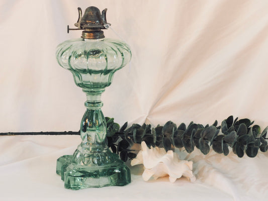 Green Oil Lamp