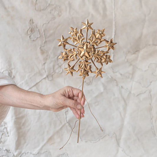 NEW! Star Snowflake Tree Topper