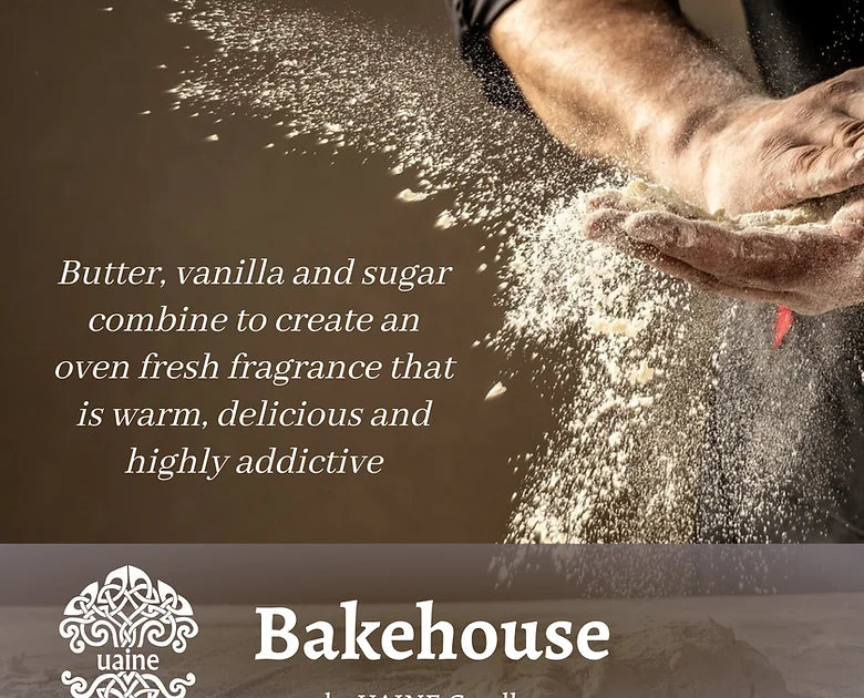 Uaine Candle Lifestyle Range Travel Tin - Bakehouse