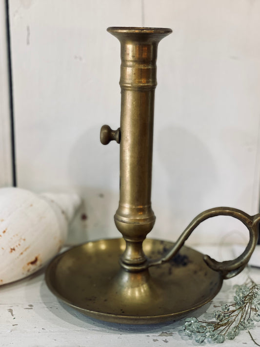 NEW! Vintage Brass Candlestick