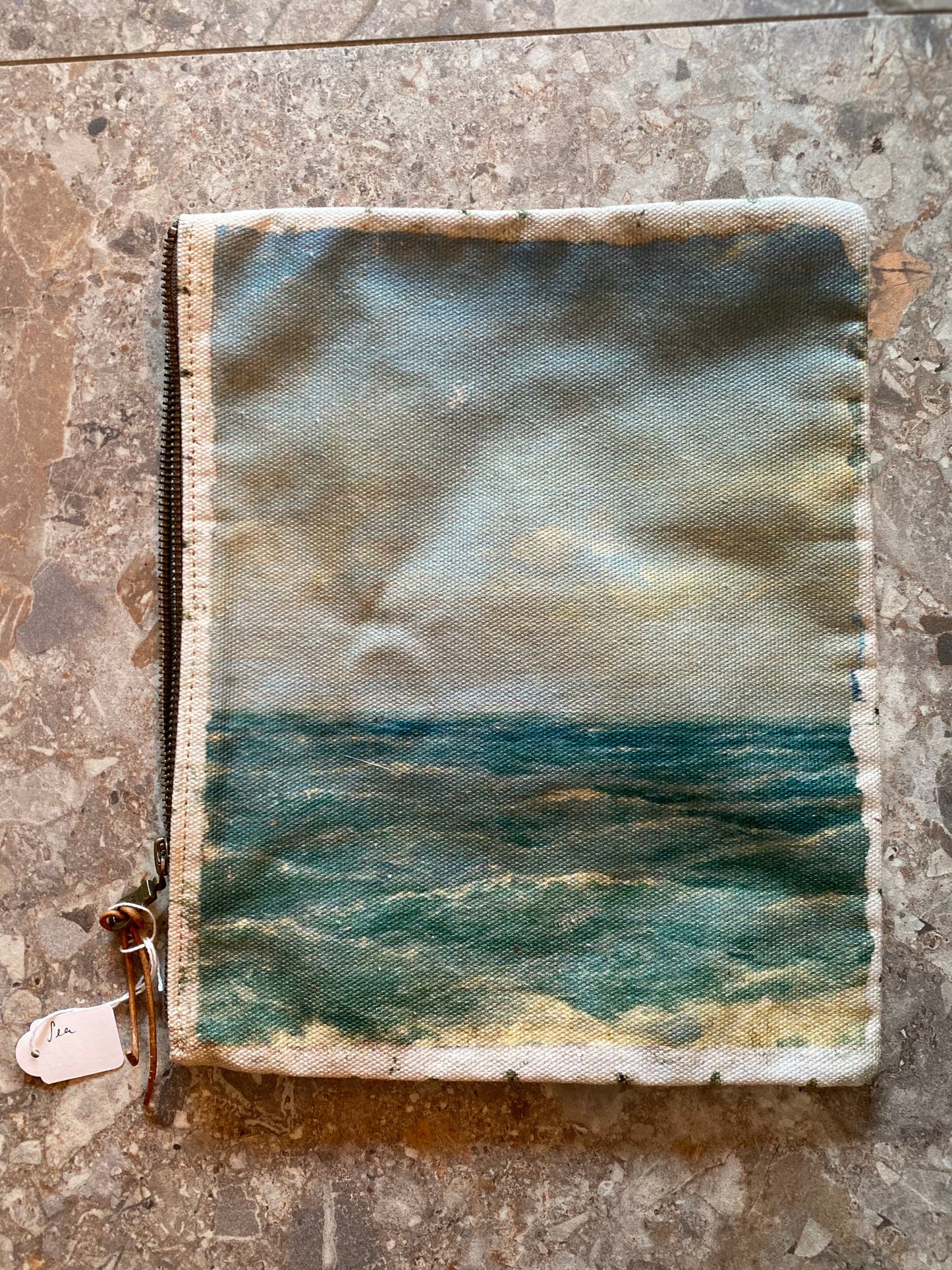 NEW! Swarm Canvas Painting Clutch - Sea