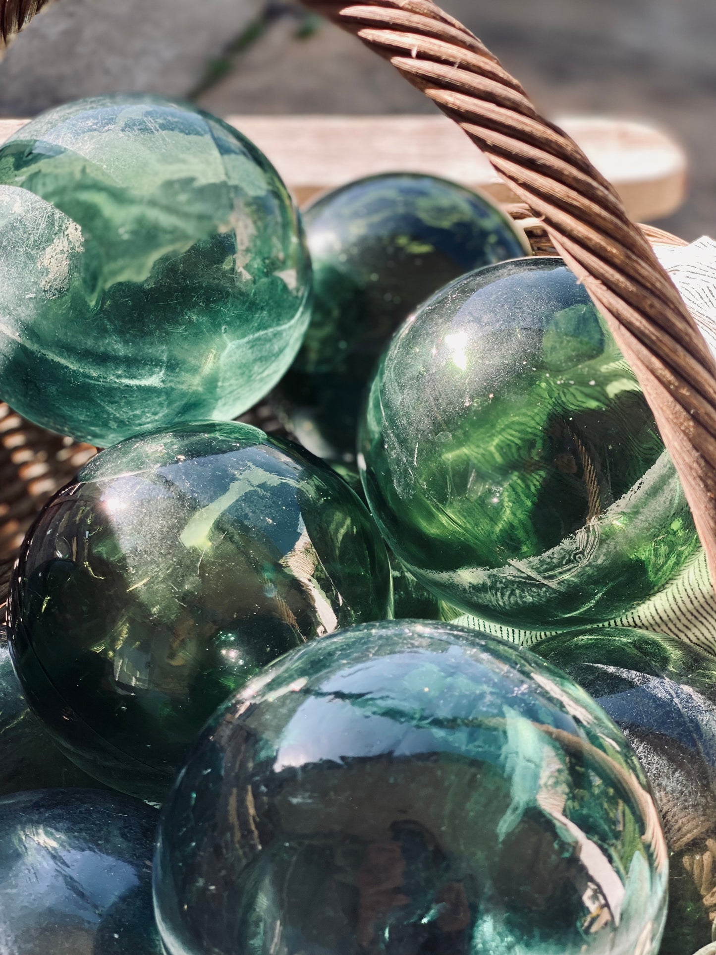 NEW! Old Glass Fishing Floats 13cm