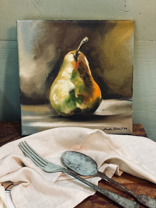 Pear Study by Linda Titow
