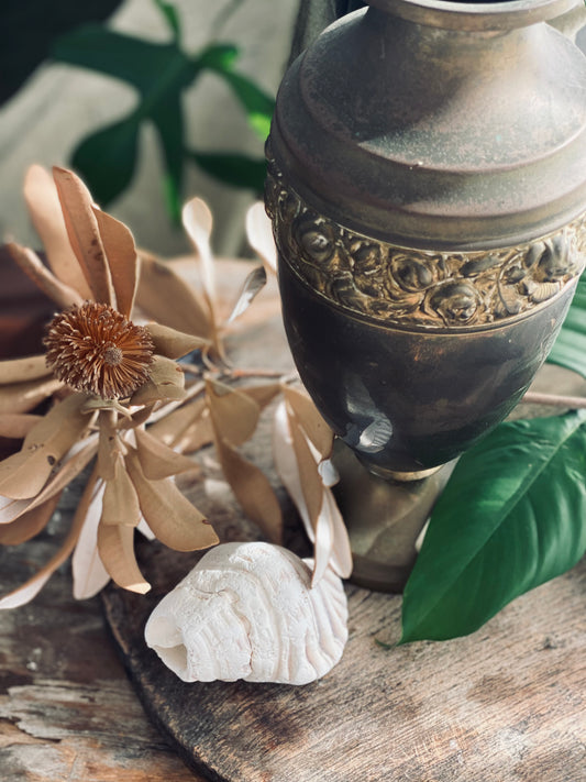 Rose Vase - brass