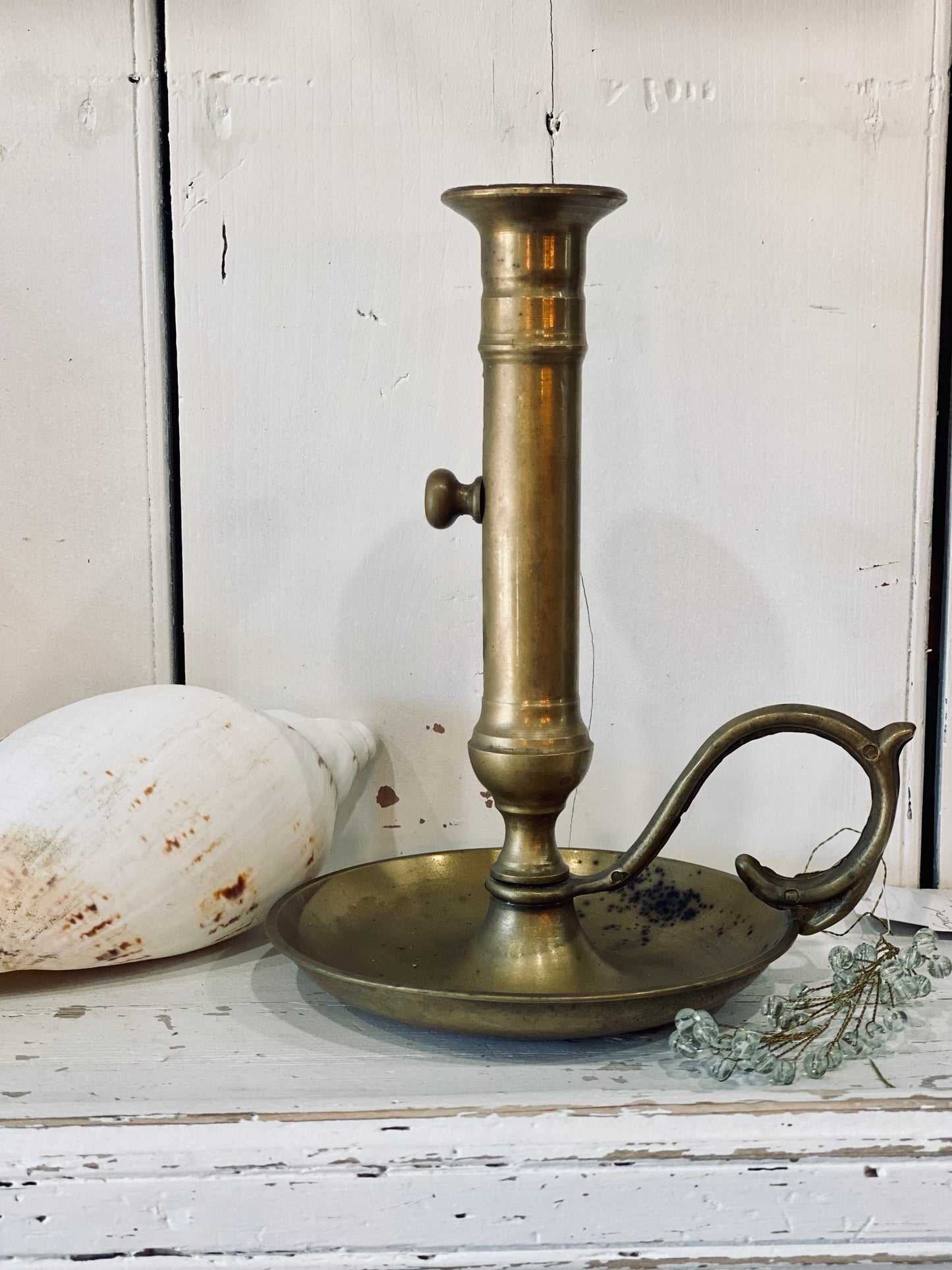 NEW! Vintage Brass Candlestick