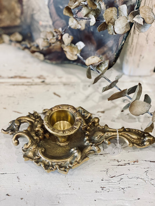 NEW! Vintage Ornate Candelabra with Holder