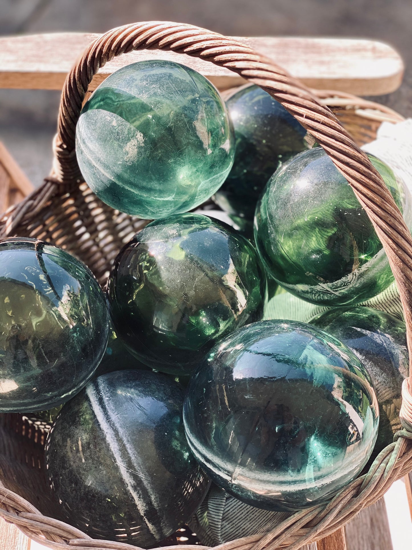 NEW! Old Glass Fishing Floats 13cm