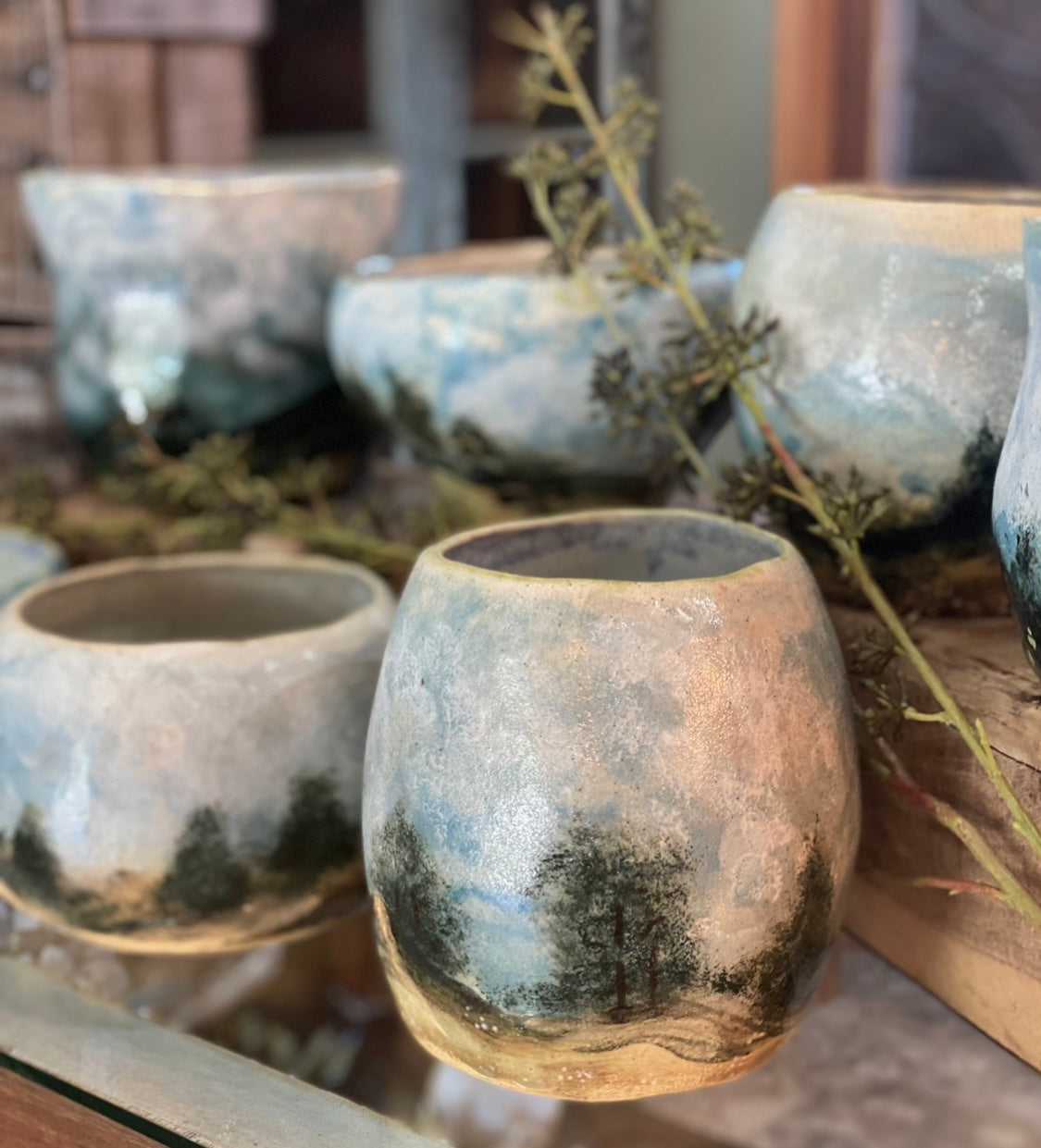Landscape Bowl Workshop with Artist Linda Titow