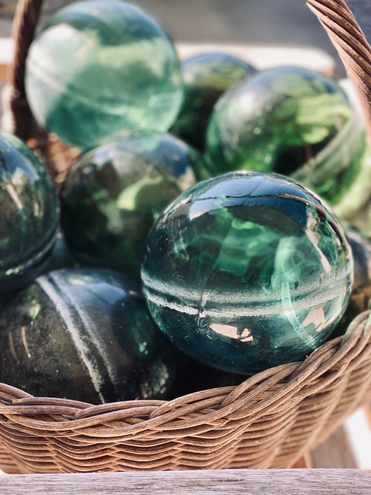 NEW! Old Glass Fishing Floats 13cm