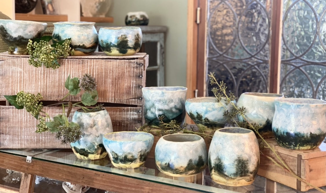 Landscape Bowl Workshop with Artist Linda Titow