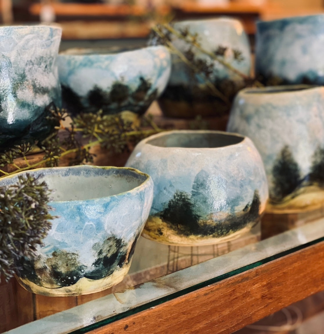 Landscape Bowl Workshop with Artist Linda Titow