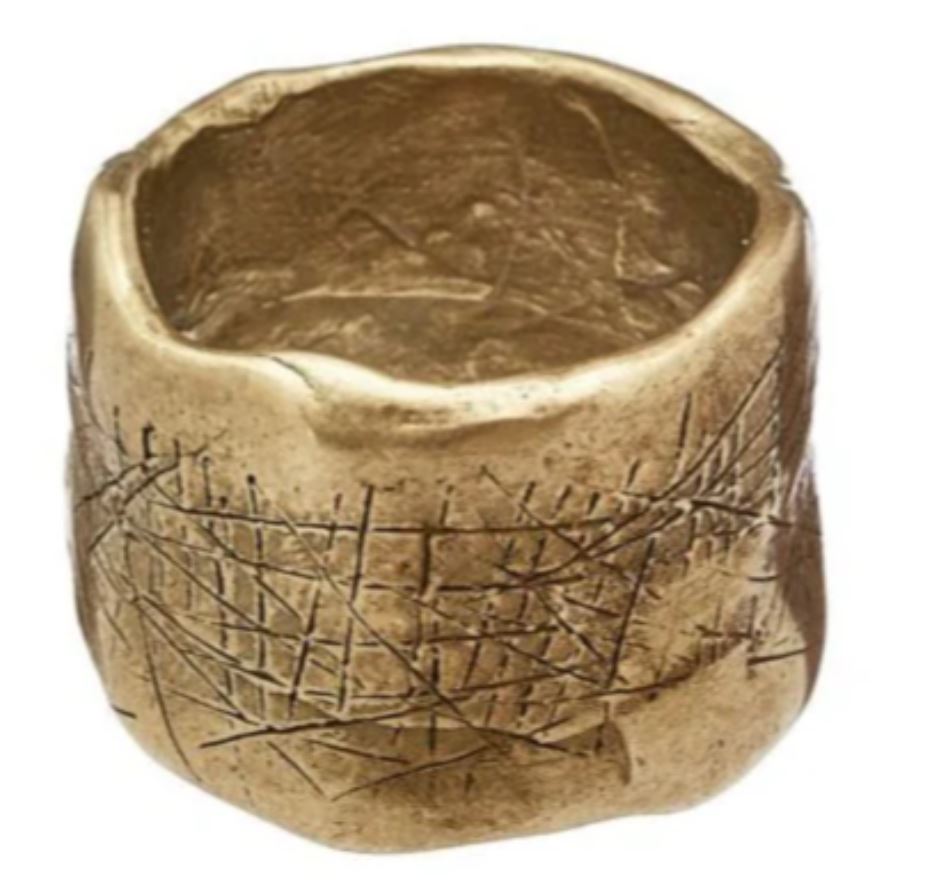 Pesci Che Ischia Ring - Bronze
