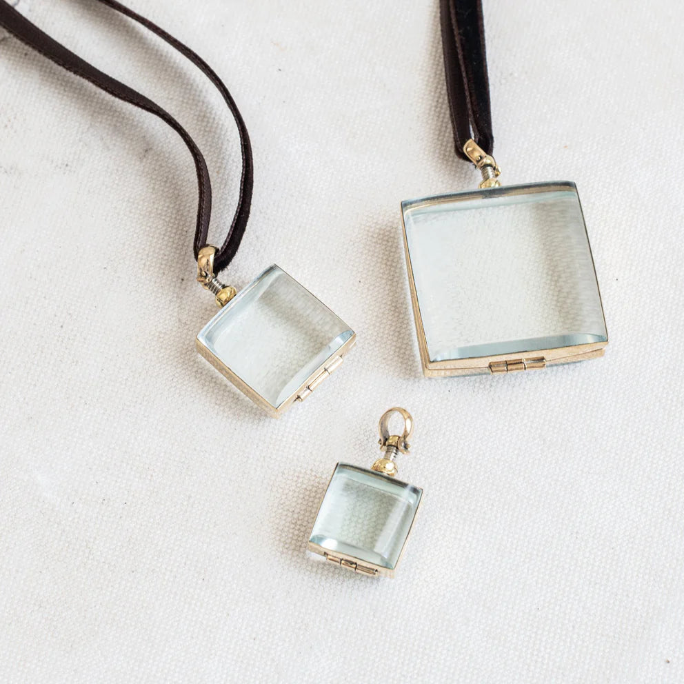 Rock Crystal Locket