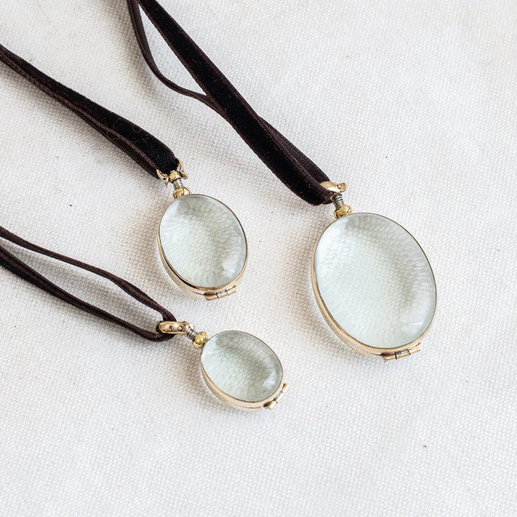 Rock Crystal Locket