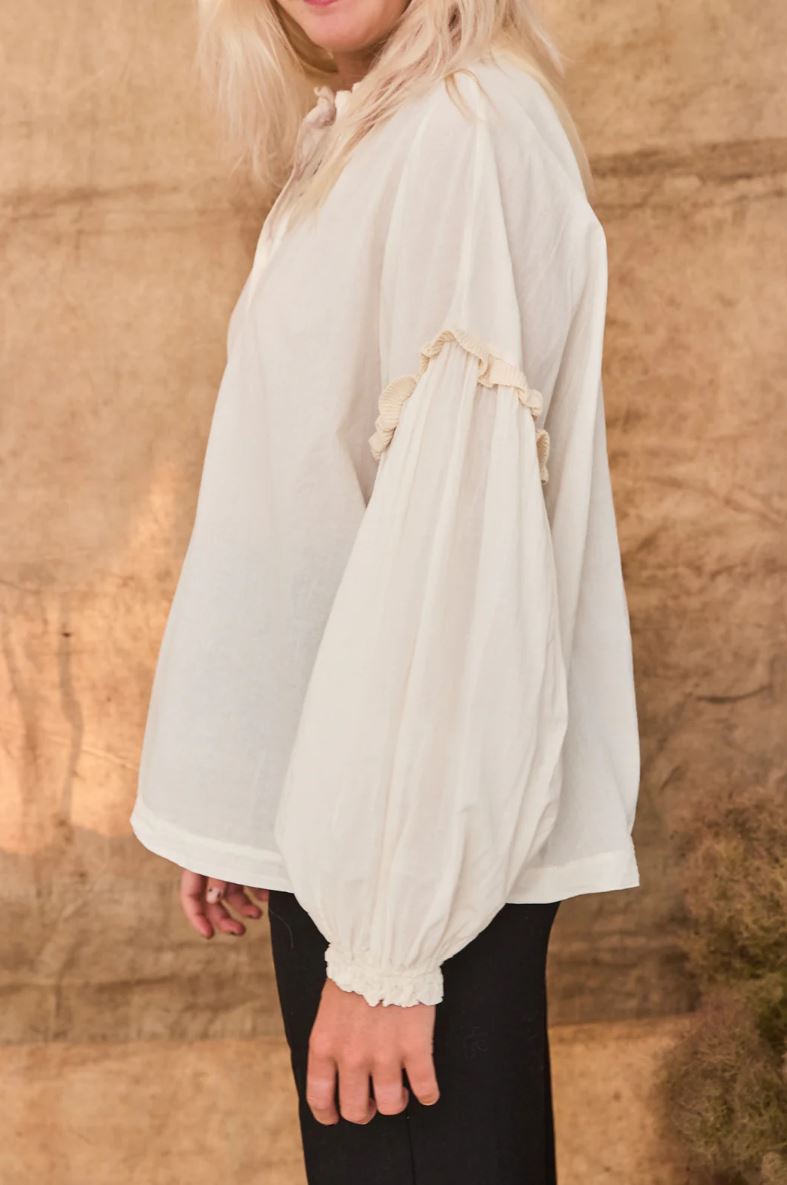mamapapa - PIERRE blouse - off white
