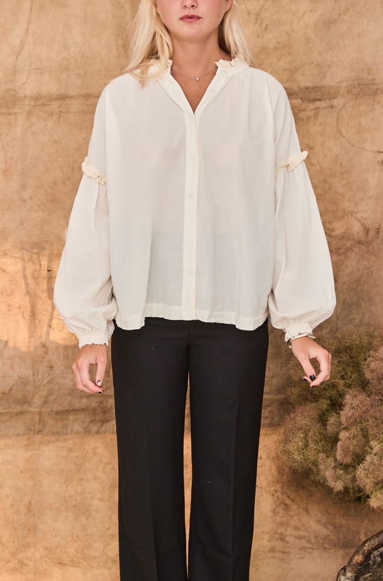 mamapapa - PIERRE blouse - off white