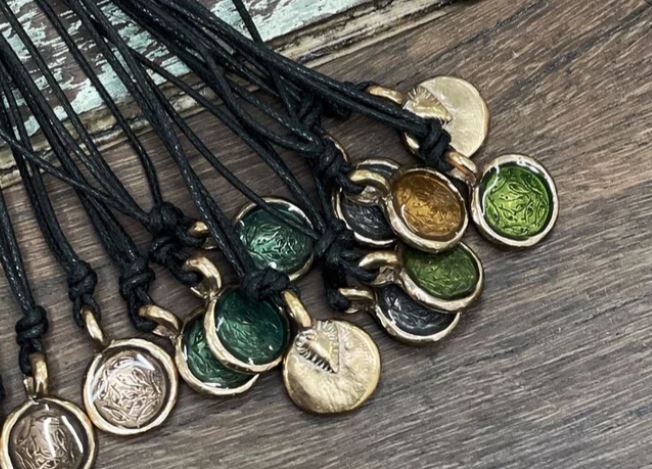 Pesci Che Volano Tonda (round) Pendant