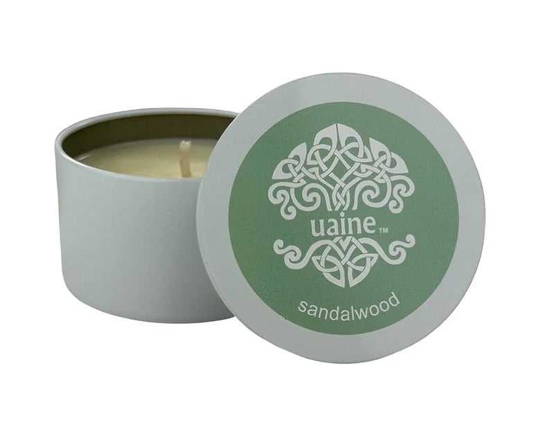 Uaine Candle Lifestyle Range Travel Tin - Sandalwood